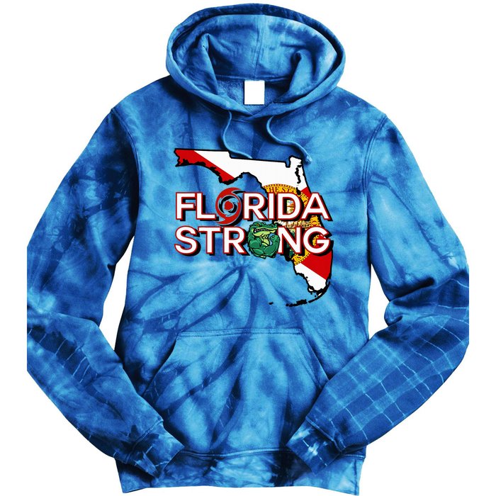 Florida Strong Support Gator Strong Florida Strong Community Tie Dye Hoodie