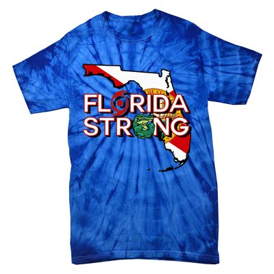 Florida Strong Support Gator Strong Florida Strong Community Tie-Dye T-Shirt