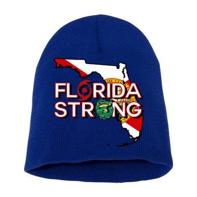 Florida Strong Support Gator Strong Florida Strong Community Short Acrylic Beanie