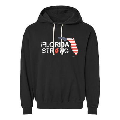 Florida Strong Support Florida Strong Community Garment-Dyed Fleece Hoodie