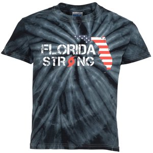 Florida Strong Support Florida Strong Community Kids Tie-Dye T-Shirt