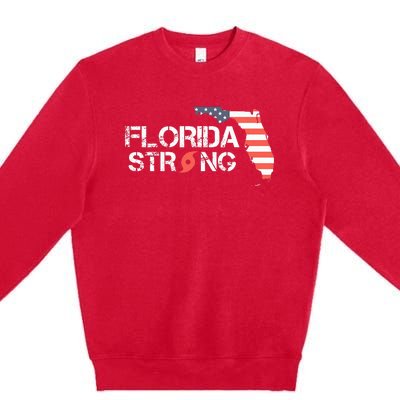 Florida Strong Support Florida Strong Community Premium Crewneck Sweatshirt