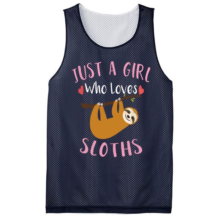 Funny Sloth Shirts For Who Loves Sloths Mesh Reversible Basketball Jersey Tank