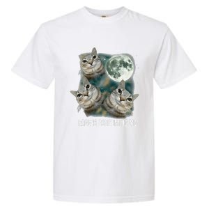 Funny Silly Staring Rage Is Consuming Me Sarcastic Cat Meme Garment-Dyed Heavyweight T-Shirt