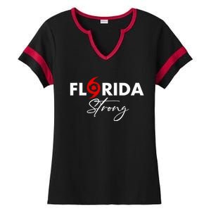 Florida Strong Support Pray For Florida Strong Community Ladies Halftime Notch Neck Tee