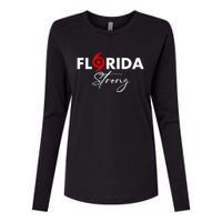 Florida Strong Support Pray For Florida Strong Community Womens Cotton Relaxed Long Sleeve T-Shirt