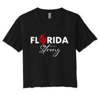 Florida Strong Support Pray For Florida Strong Community Women's Crop Top Tee