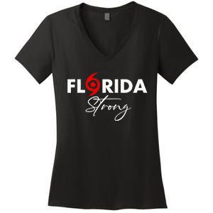 Florida Strong Support Pray For Florida Strong Community Women's V-Neck T-Shirt