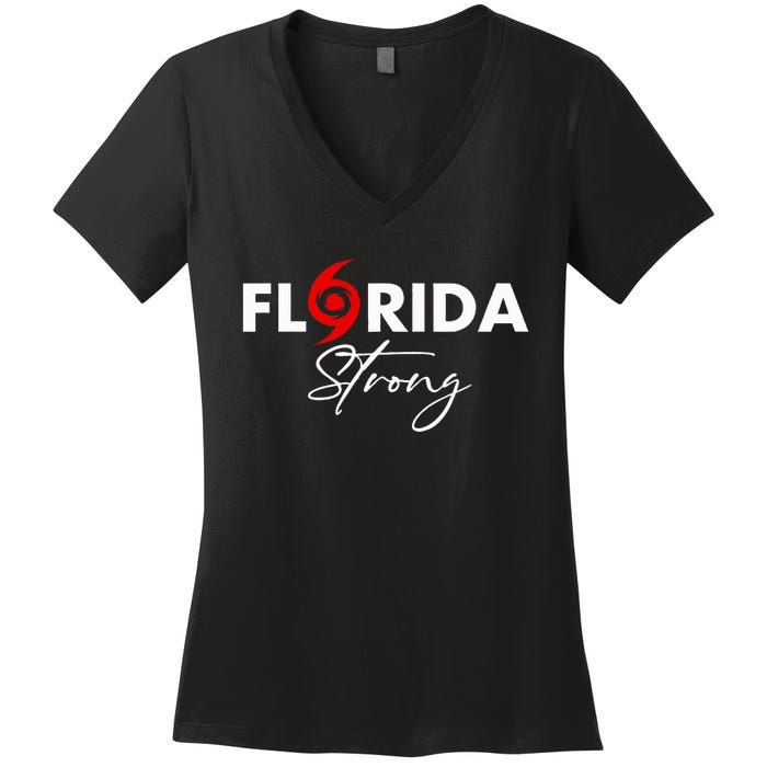 Florida Strong Support Pray For Florida Strong Community Women's V-Neck T-Shirt