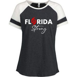 Florida Strong Support Pray For Florida Strong Community Enza Ladies Jersey Colorblock Tee