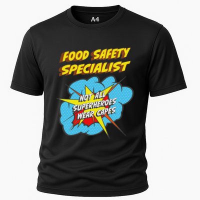 Food Safety Specialist Funny Superhero Job Performance Shirt