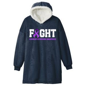 Fight SjogrenS Syndrome Awareness Cool Gift Sjogren Warrior Cute Gift Hooded Wearable Blanket