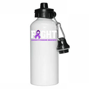 Fight SjogrenS Syndrome Awareness Cool Gift Sjogren Warrior Cute Gift Aluminum Water Bottle