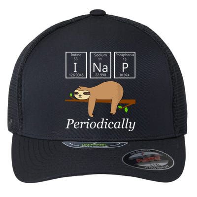 Funny Science Sloth Shirts I Nap Periodically Sloths Lovers Flexfit Unipanel Trucker Cap