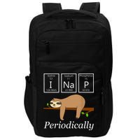 Funny Science Sloth Shirts I Nap Periodically Sloths Lovers Impact Tech Backpack