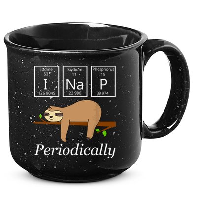 Funny Science Sloth Shirts I Nap Periodically Sloths Lovers 15oz Campfire Ceramic Mug