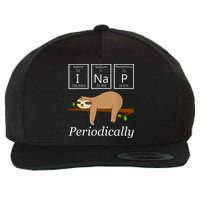 Funny Science Sloth Shirts I Nap Periodically Sloths Lovers Wool Snapback Cap