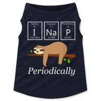 Funny Science Sloth Shirts I Nap Periodically Sloths Lovers Doggie Tank