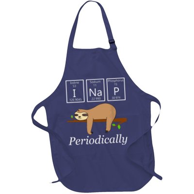 Funny Science Sloth Shirts I Nap Periodically Sloths Lovers Apron