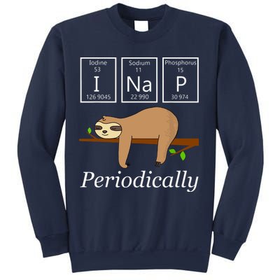 Funny Science Sloth Shirts I Nap Periodically Sloths Lovers Sweatshirt
