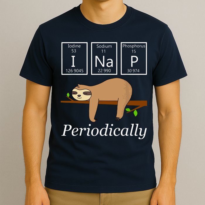 Funny Science Sloth Shirts I Nap Periodically Sloths Lovers T-Shirt