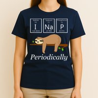 Funny Science Sloth Shirts I Nap Periodically Sloths Lovers T-Shirt