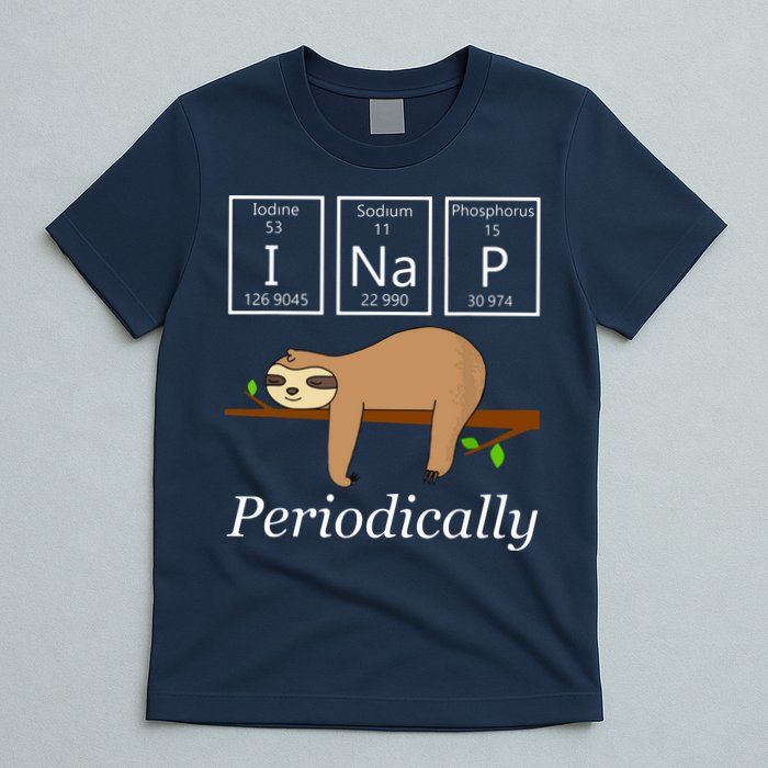 Funny Science Sloth Shirts I Nap Periodically Sloths Lovers T-Shirt