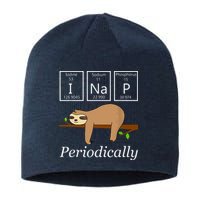Funny Science Sloth Shirts I Nap Periodically Sloths Lovers Sustainable Beanie