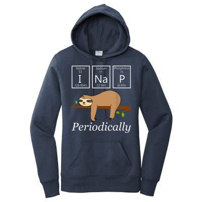 Funny Science Sloth Shirts I Nap Periodically Sloths Lovers Women's Pullover Hoodie