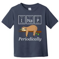 Funny Science Sloth Shirts I Nap Periodically Sloths Lovers Toddler T-Shirt