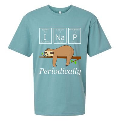 Funny Science Sloth Shirts I Nap Periodically Sloths Lovers Sueded Cloud Jersey T-Shirt