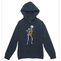 Funny Saxophone Skeleton For Men Women Saxophone Player Sax Urban Pullover Hoodie