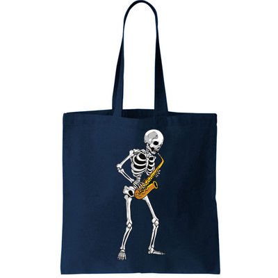Funny Saxophone Skeleton For Men Women Saxophone Player Sax Bag