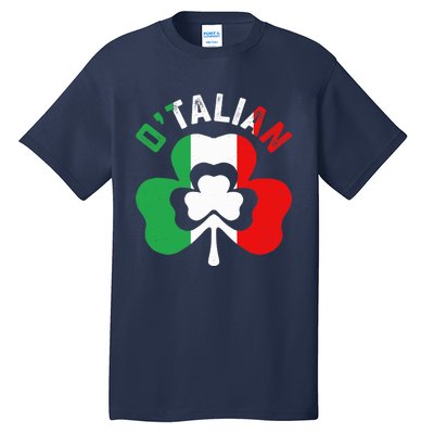 Funny St Saint Patricks Day Irish Italian O'talian Tall T-Shirt