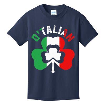 Funny St Saint Patricks Day Irish Italian O'talian Kids T-Shirt