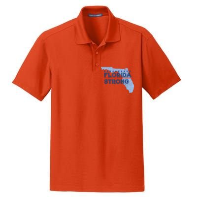 Florida Strong Support Dry Zone Grid Polo