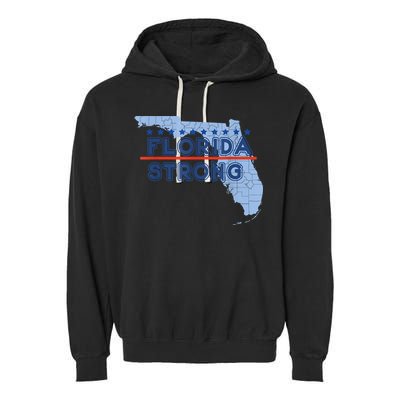 Florida Strong Support Garment-Dyed Fleece Hoodie