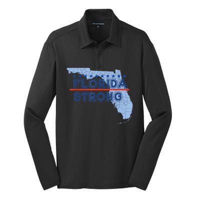 Florida Strong Support Silk Touch Performance Long Sleeve Polo