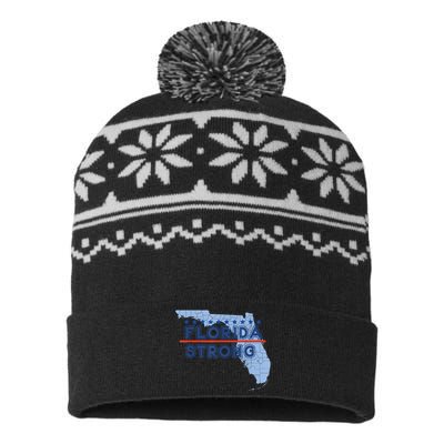 Florida Strong Support USA-Made Snowflake Beanie