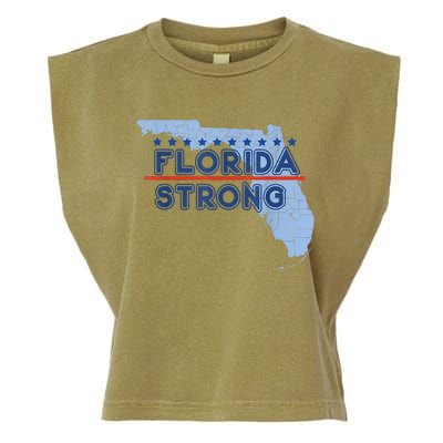 Florida Strong Support Garment-Dyed Women's Muscle Tee