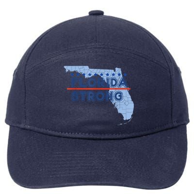 Florida Strong Support 7-Panel Snapback Hat