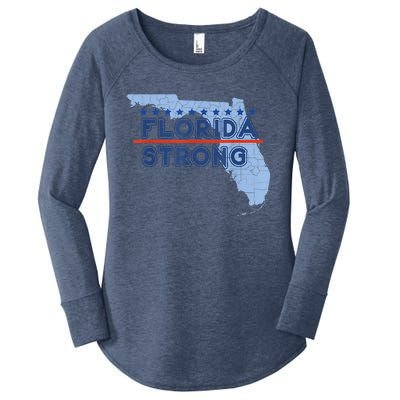 Florida Strong Support Women's Perfect Tri Tunic Long Sleeve Shirt