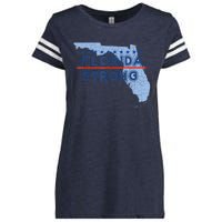 Florida Strong Support Enza Ladies Jersey Football T-Shirt