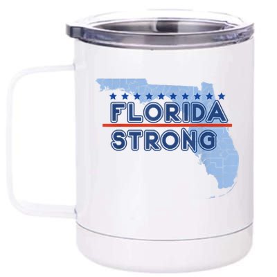 Florida Strong Support 12 oz Stainless Steel Tumbler Cup