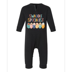 Funny Swaddle Specialist Baby Crew Nicu Nurse Neonatal Cute Infant Fleece One Piece