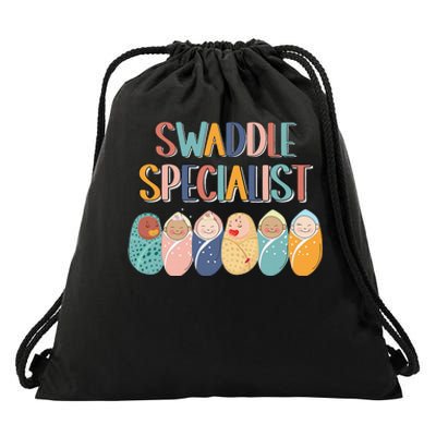 Funny Swaddle Specialist Baby Crew Nicu Nurse Neonatal Cute Drawstring Bag