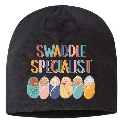 Funny Swaddle Specialist Baby Crew Nicu Nurse Neonatal Cute Sustainable Beanie