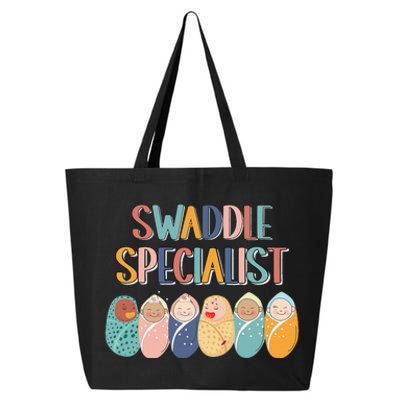 Funny Swaddle Specialist Baby Crew Nicu Nurse Neonatal Cute 25L Jumbo Tote