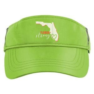 Florida Strong Support With Heart Adult Drive Performance Visor