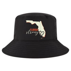 Florida Strong Support With Heart Cool Comfort Performance Bucket Hat